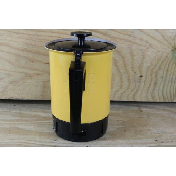 WestBend Hot Pot Instant Electric 6 Qt Vintge Yellow USA - Picture 4 of 7